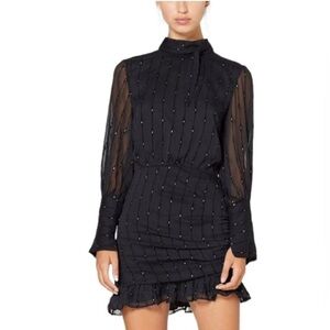 Stevie May Always Ready High Neck Mini Dress